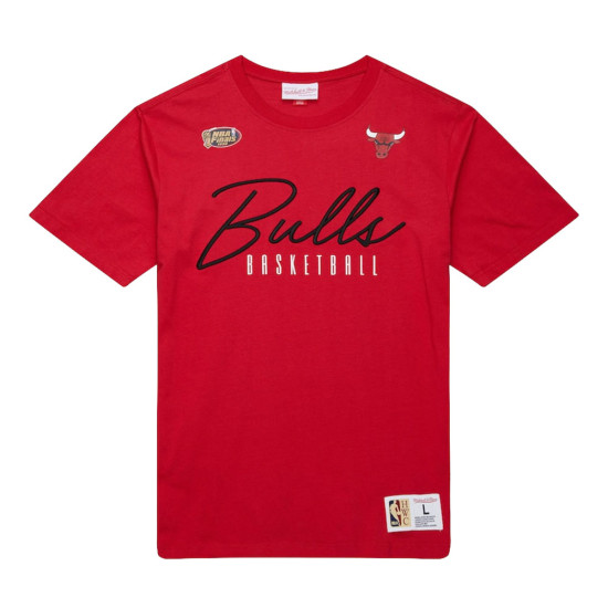 Mitchell & Ness Ανδρική κοντομάνικη μπλούζα Chicago Bulls Training Day Premium T-Shirt